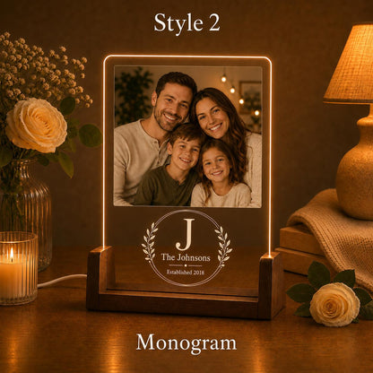 Family Photo Acrylic Plaque