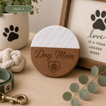 Pet Marble & Wood Coasters product image 7