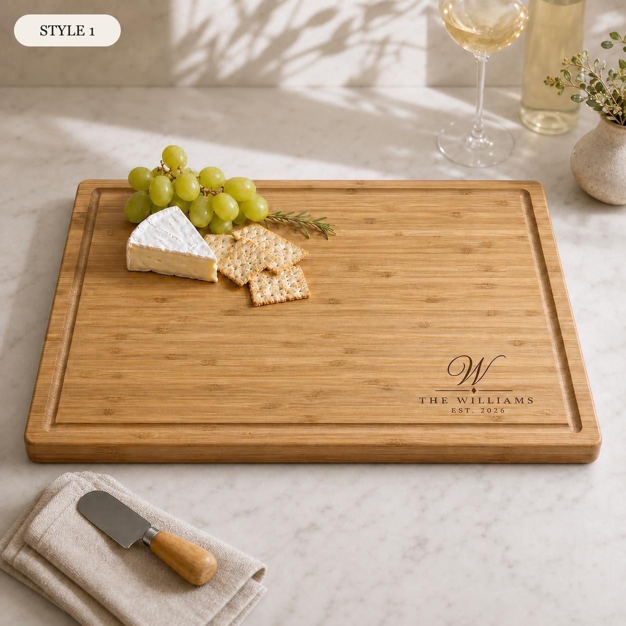 Personalized Bamboo Cutting Board product image 8