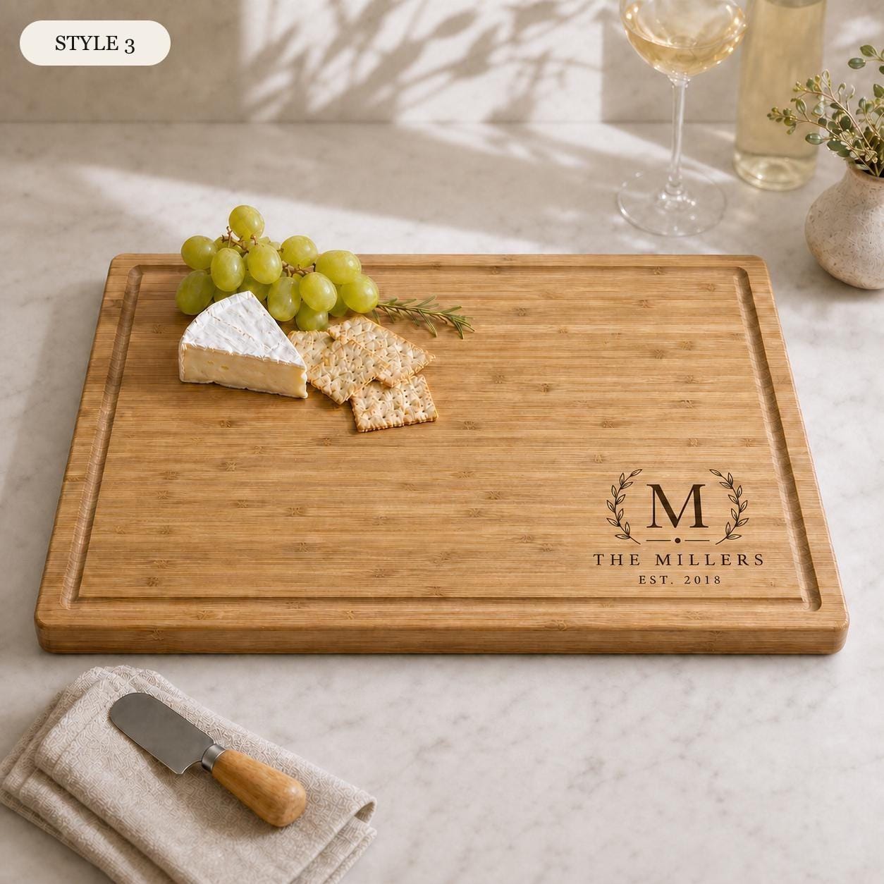 Personalized Bamboo Cutting Board product image 10