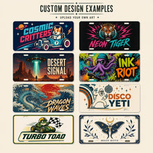 Upload Your Design License Plate