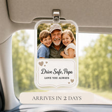 Grandpa Photo Visor Clip