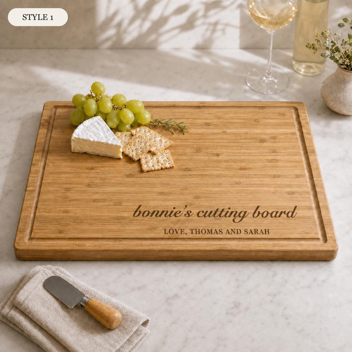 Bamboo Cutting Board for Mom product image 9