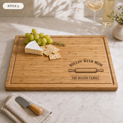 Bamboo Cutting Board for Mom product image 11