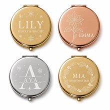 Christmas Compact Mirror