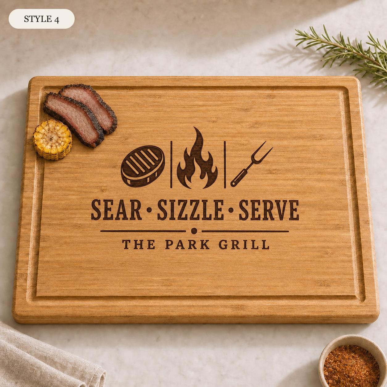 Backyard BBQ Cutting Board product image 12
