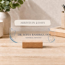 Dentist Acrylic Nameplate