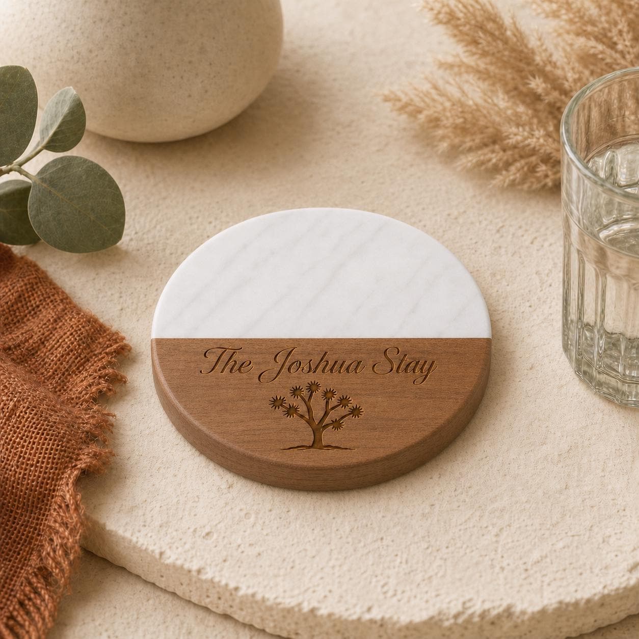 Desert House Marble & Wood Coasters product image 6