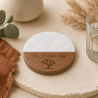 Desert House Marble & Wood Coasters product image 6