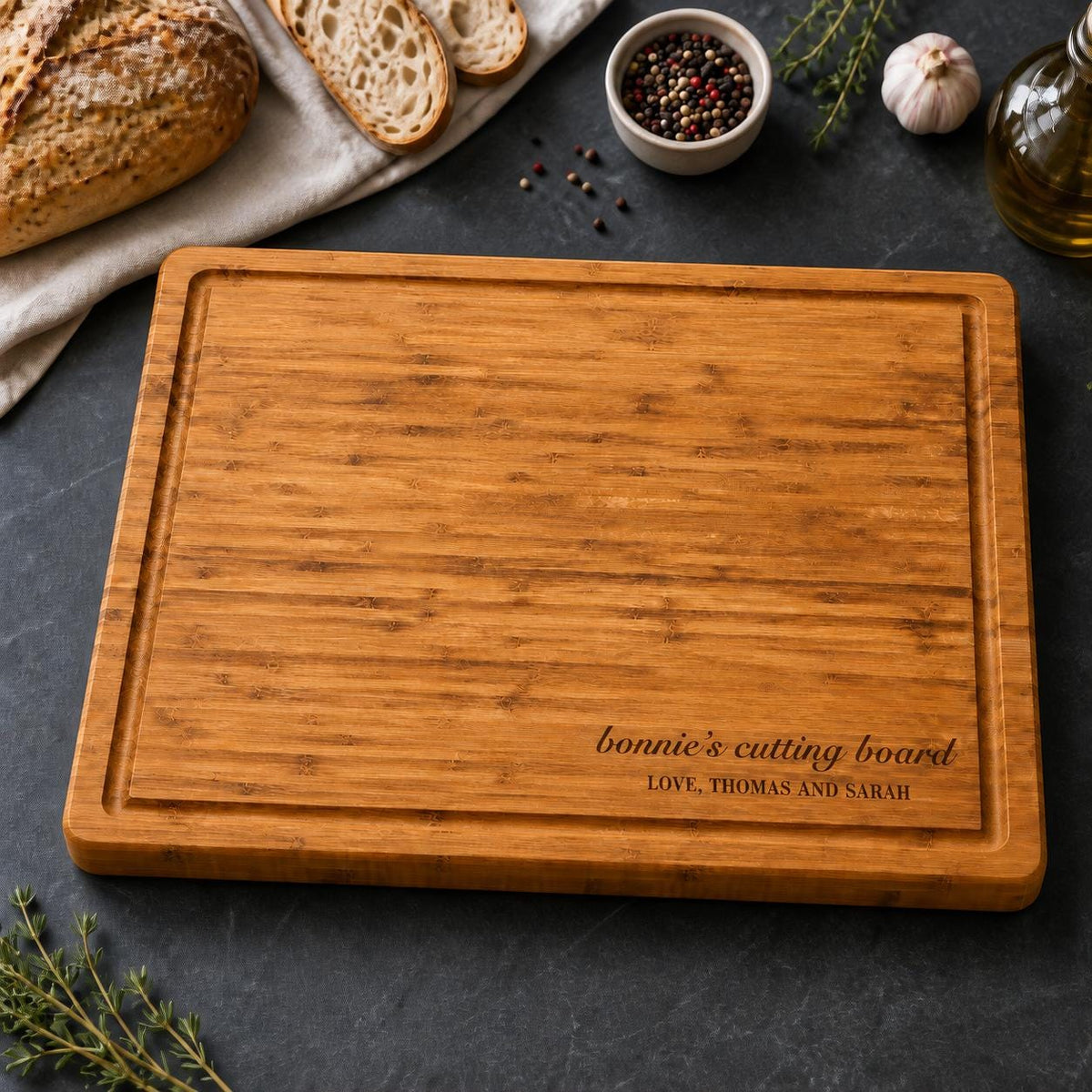 Bamboo Cutting Board for Mom product image 3