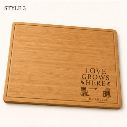 Grandparents Bamboo Cutting Board product image 6
