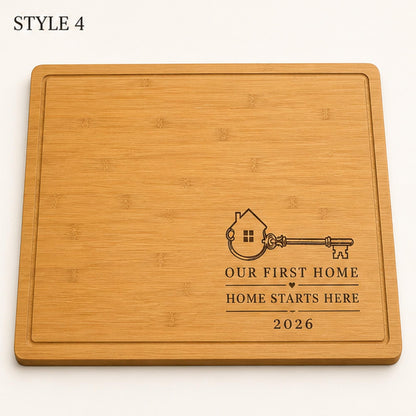 Our First Home Bamboo Cutting Board product image 7