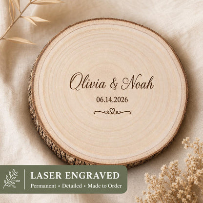 Wedding Wood Slice