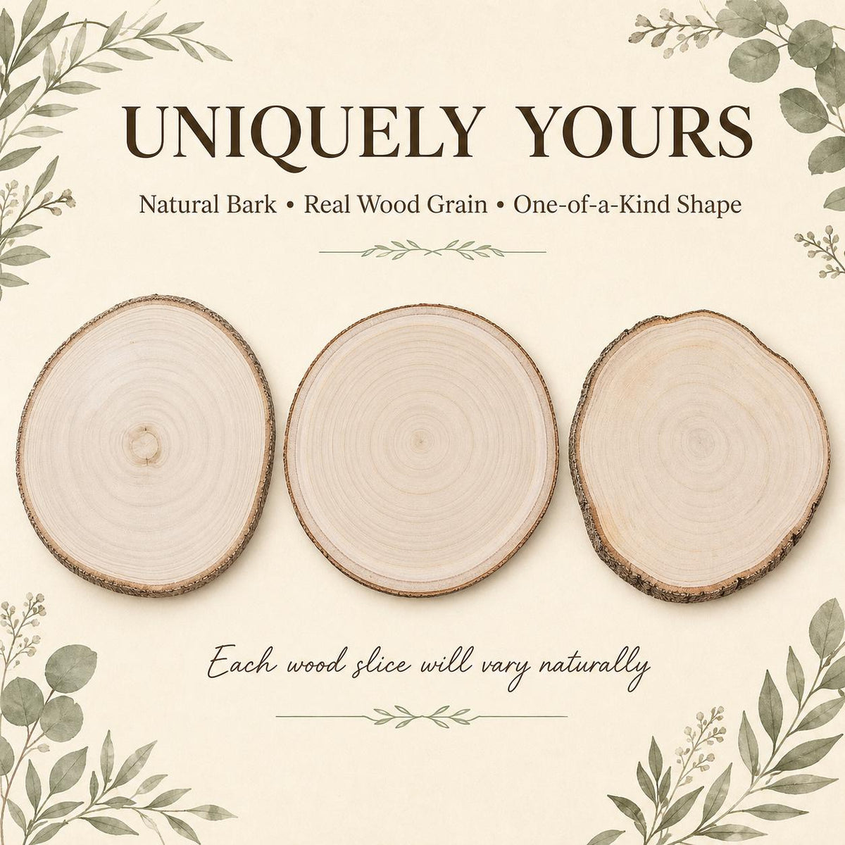 Wedding Wood Slice