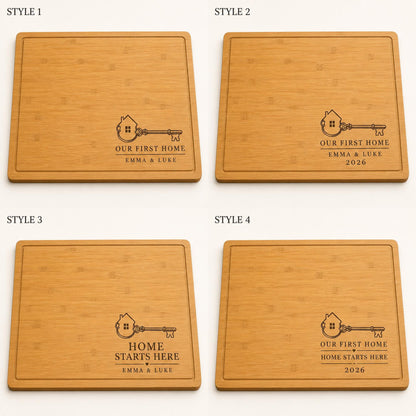 Our First Home Bamboo Cutting Board product image 3