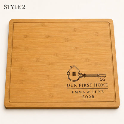 Our First Home Bamboo Cutting Board product image 5