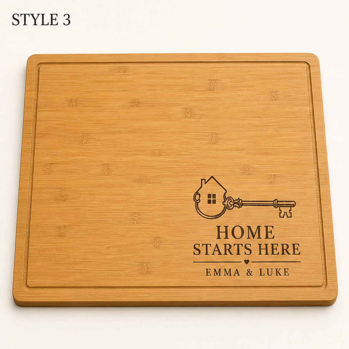 Our First Home Bamboo Cutting Board product image 6