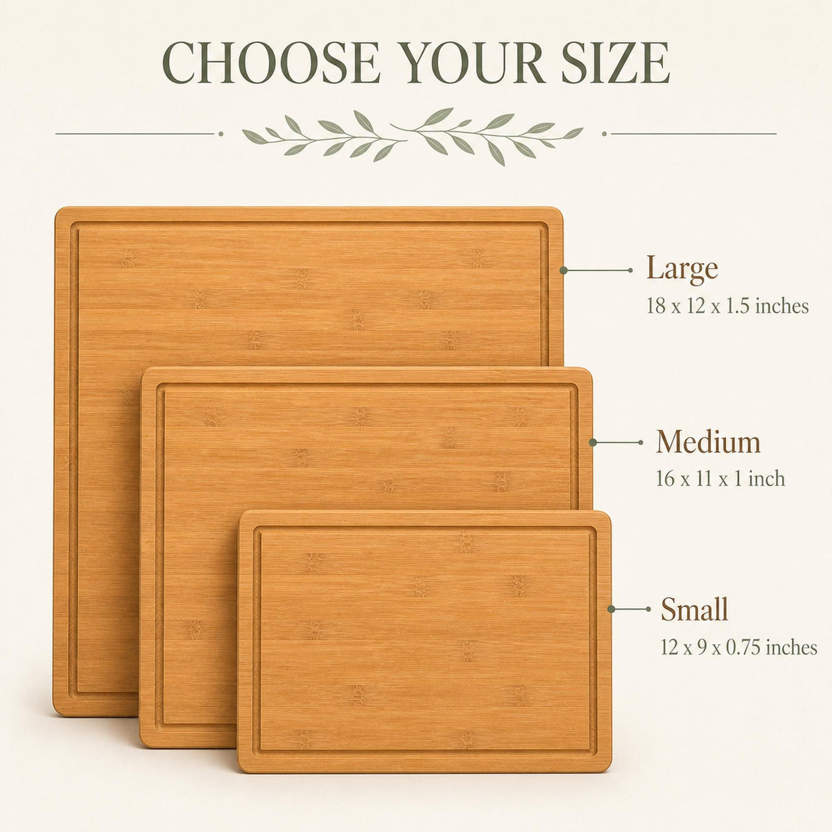 Our First Home Bamboo Cutting Board product image 8