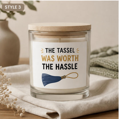 Style 3 Tassel Was Worth the Hassle candle