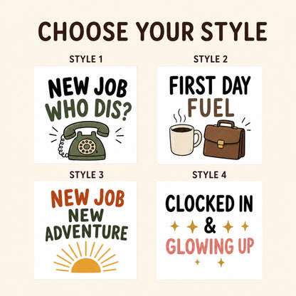 Choose your style guide with four new career candle designs