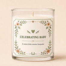 Baby Shower Candle