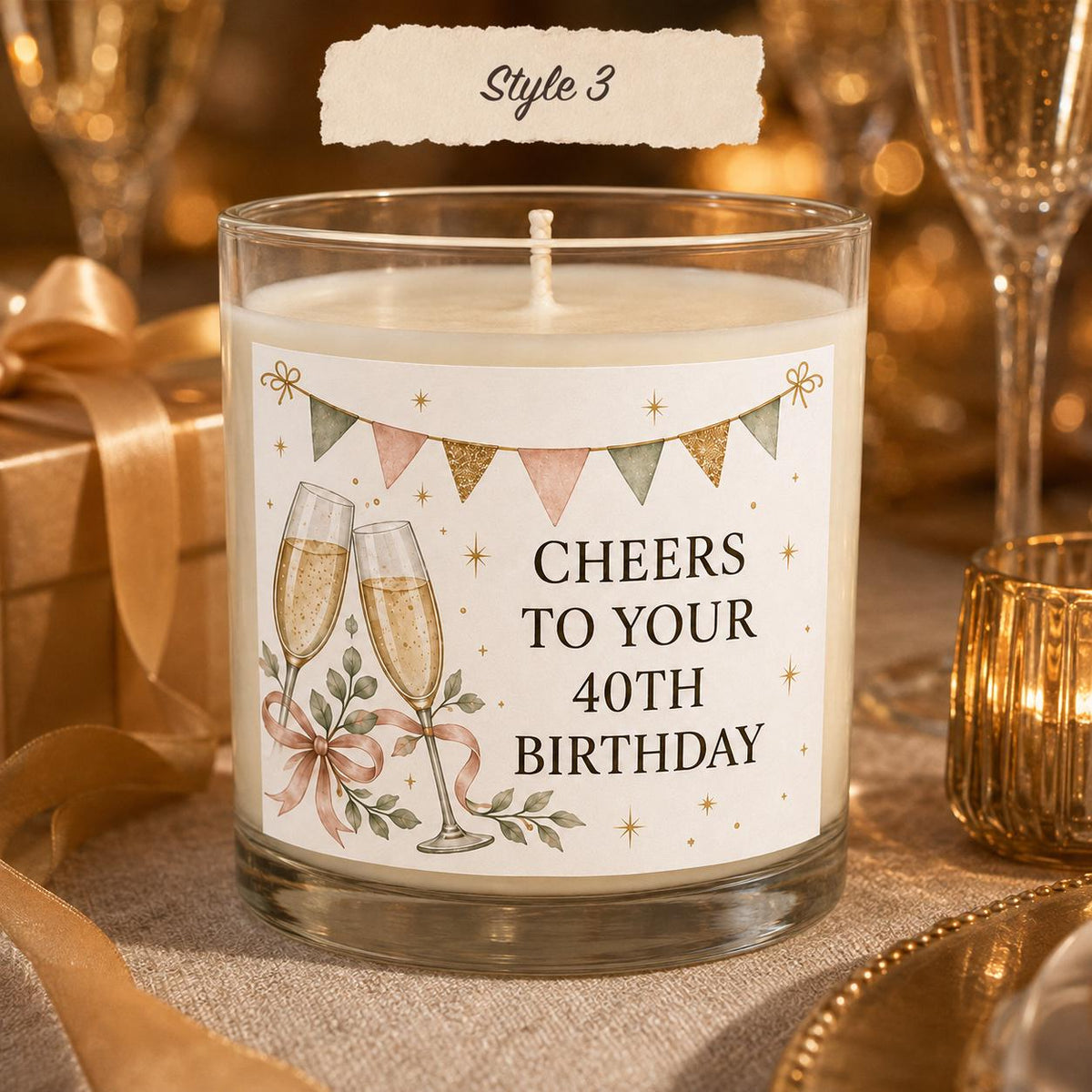 40th Birthday — Style 3