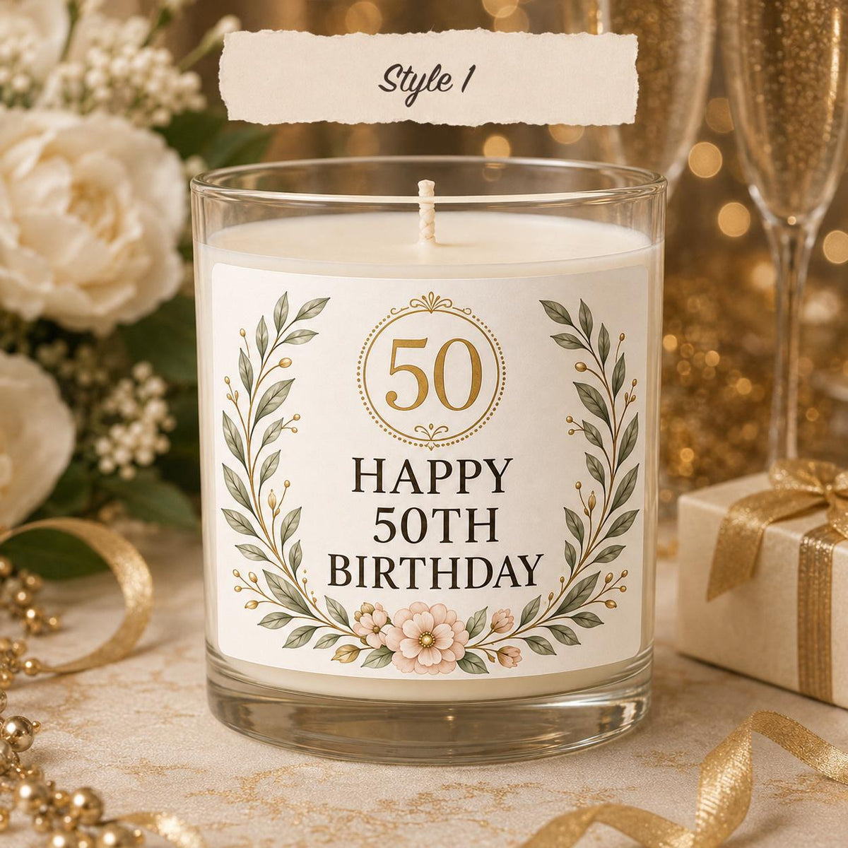 50th Birthday — Style 1