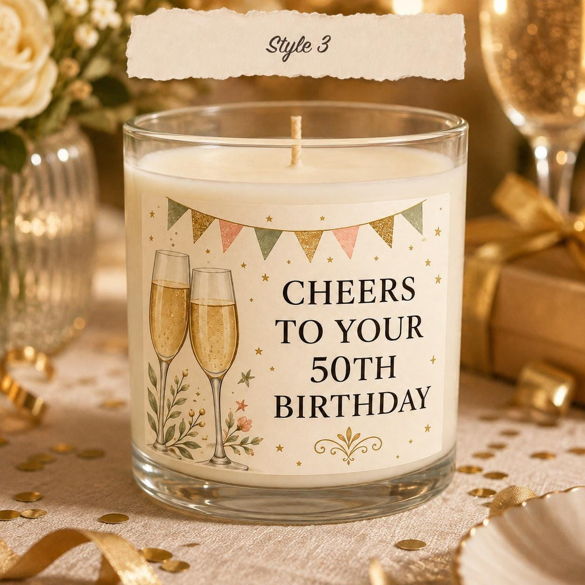 50th Birthday — Style 3