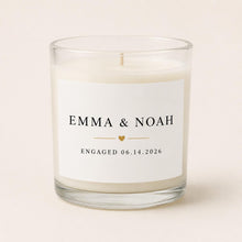 Engagement Candle