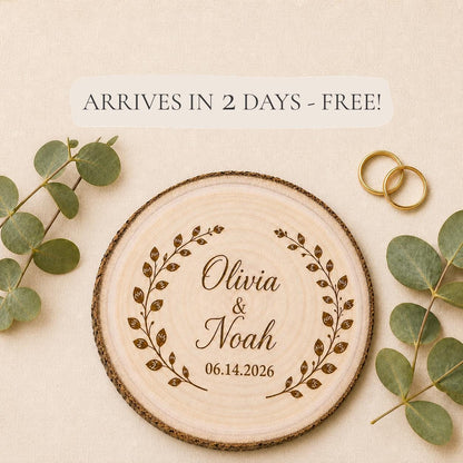 Wedding Wood Slice