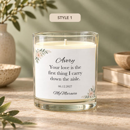 Mother of the Bride Candle