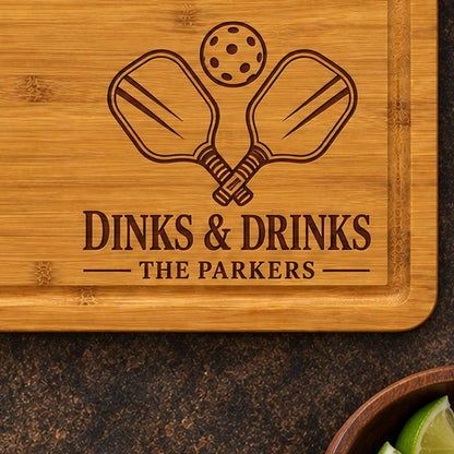 Pickleball Gathering Cutting Board product image 3