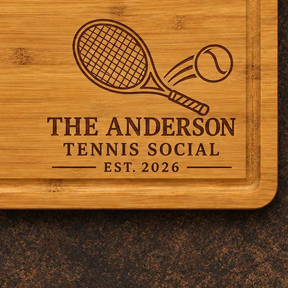 Tennis Social Cutting Board product image 3