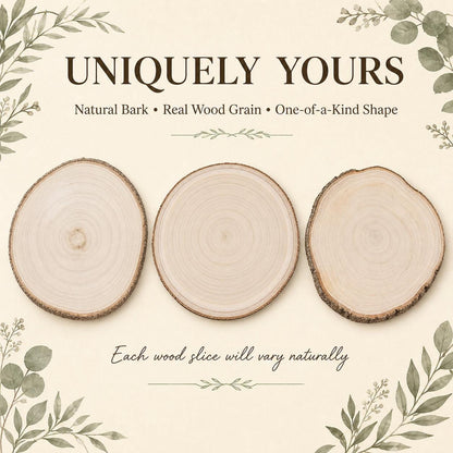 Woodland Nursery Wood Slice Sign