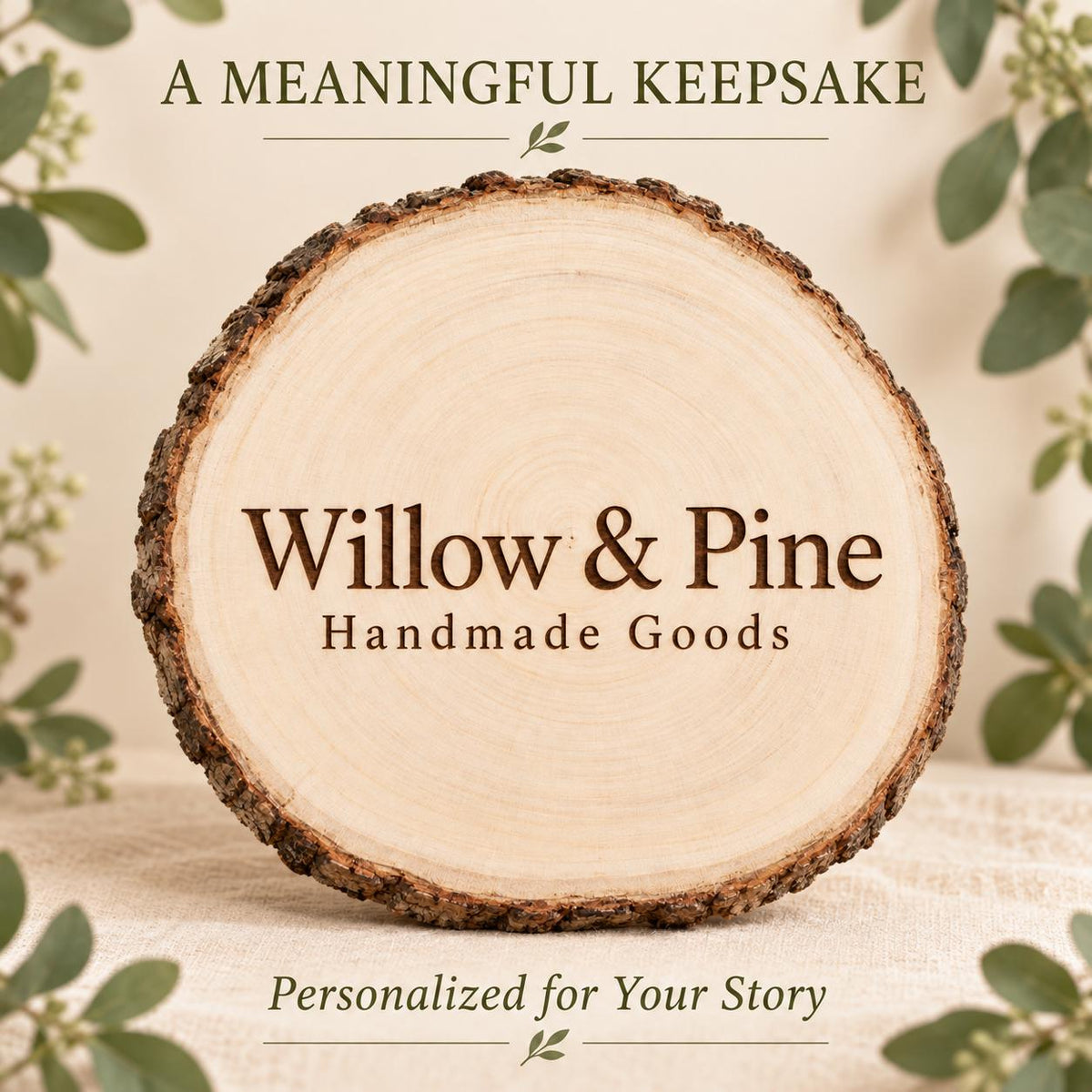 Small Business personalized wood sign: meaningful keepsake