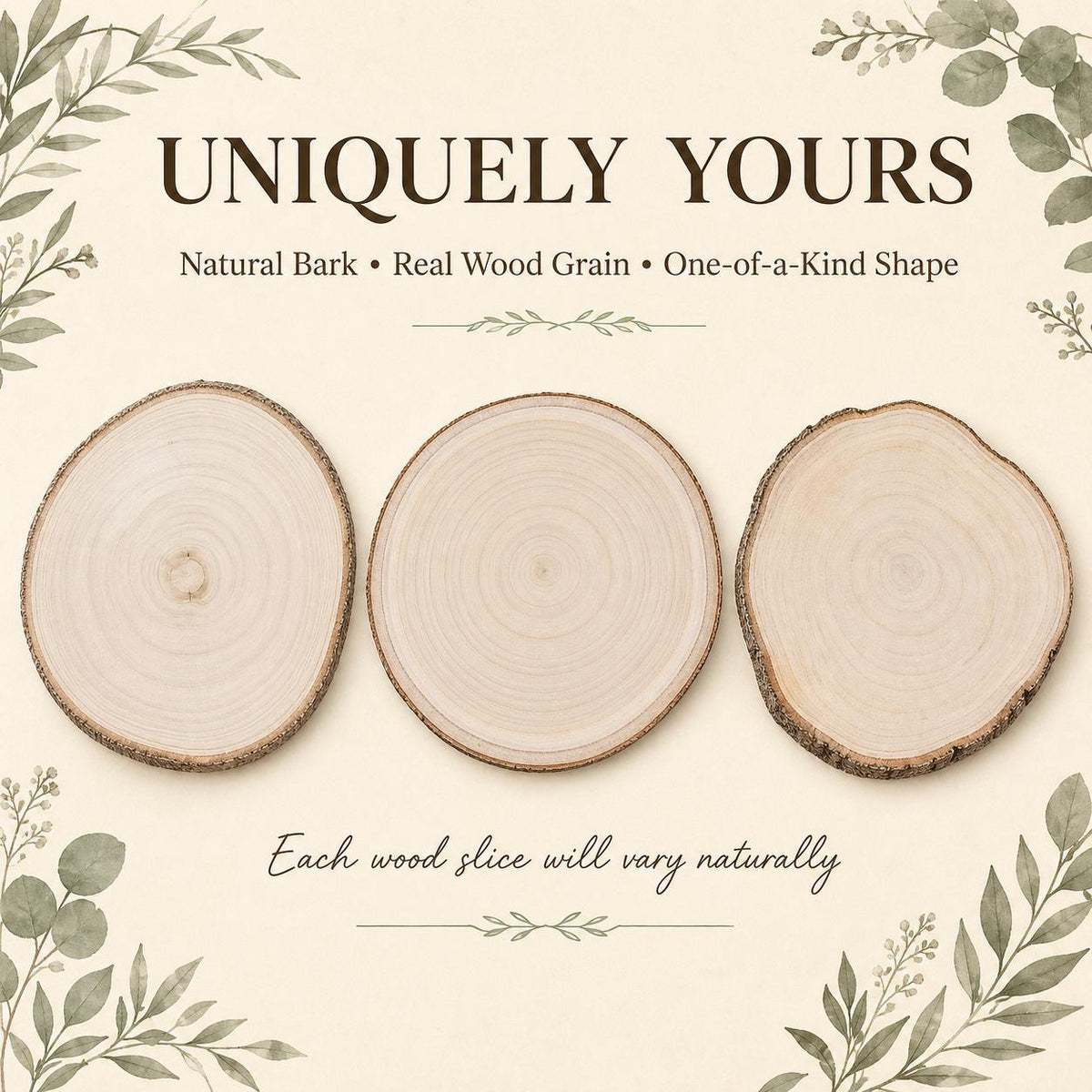 Adoption Celebration personalized engraved wood slice. Natural wood variation.