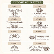 Blended Family Wood Slice Gift