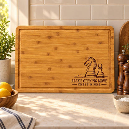 Chess Night Cutting Board product image 5