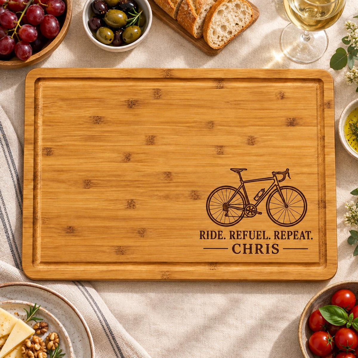 Cyclist Kitchen Cutting Board product image 6
