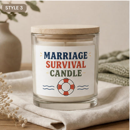 Style 3 Marriage Survival candle