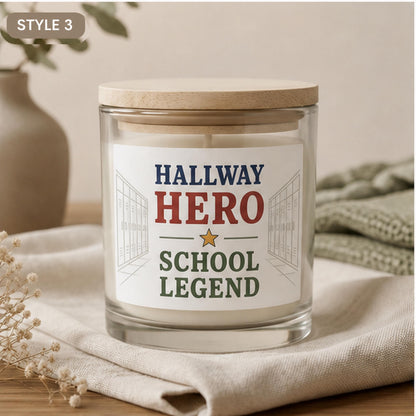 Style 3 Hallway Hero School Legend candle