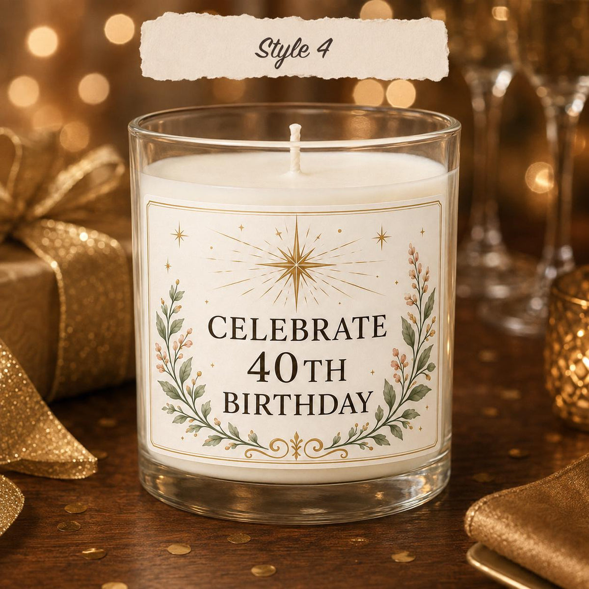 40th Birthday — Style 4
