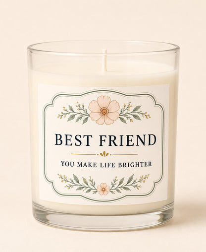 Best-Friend Appreciation Candle — buyable catalog