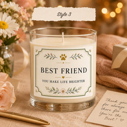 Best-Friend Appreciation Candle — Style 3