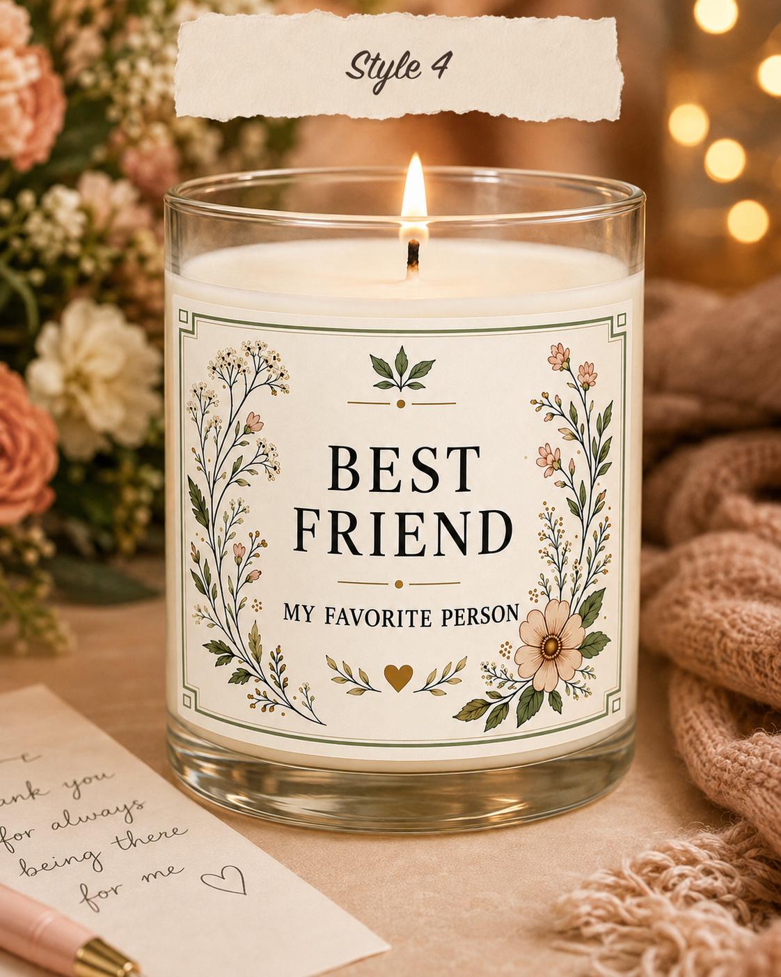 Best-Friend Appreciation Candle — Style 4