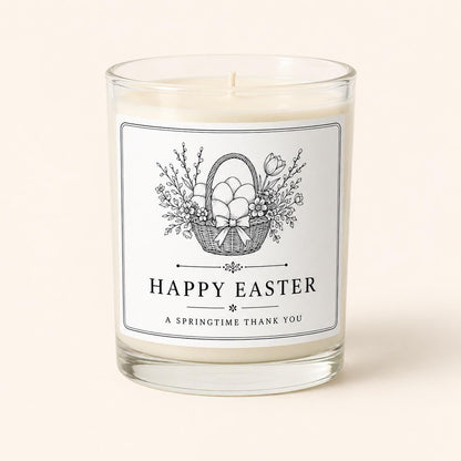 Easter hostess gift candle — buyable catalog