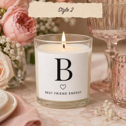 Galentine’s Day best-friend candle — Style 2