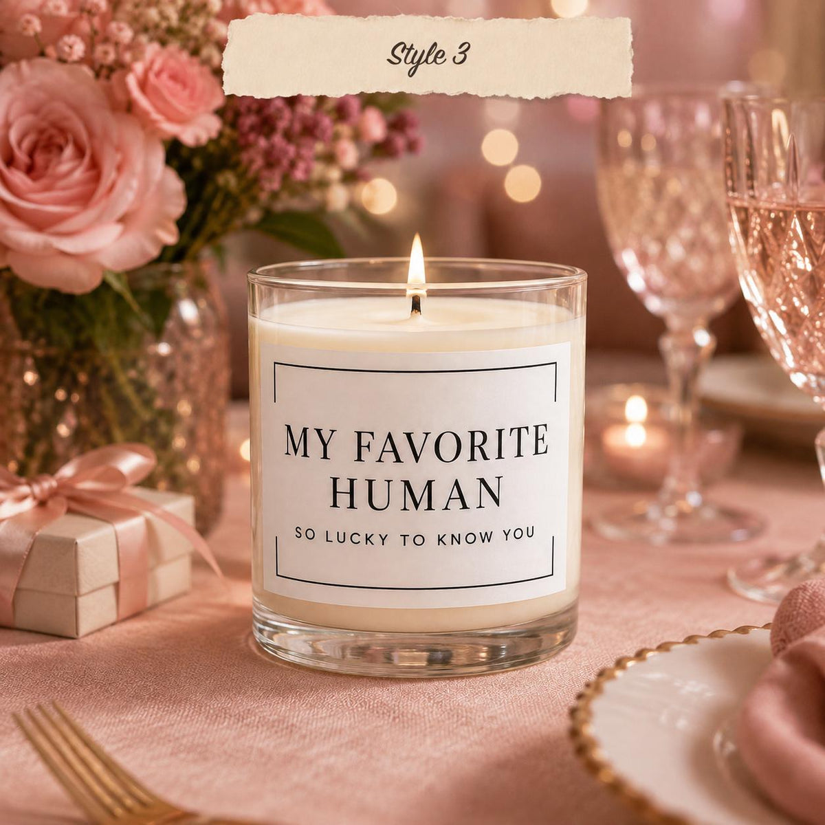 Galentine’s Day best-friend candle — Style 3