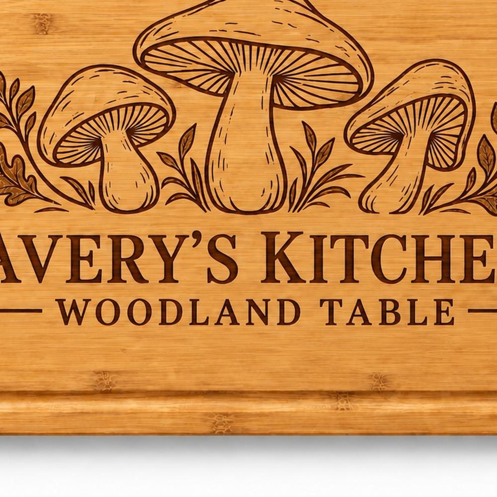 Mushroom Enthusiast Cutting Board product image 3