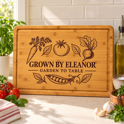 Vegetable Gardener Cutting Board product image 5
